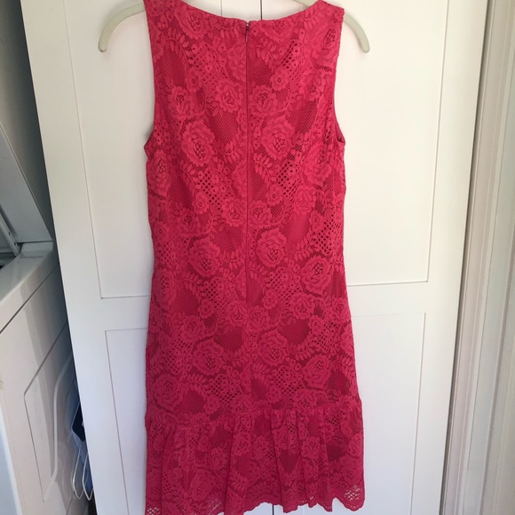 Fuchsia Cocktail Dress - Picture 4 of 12